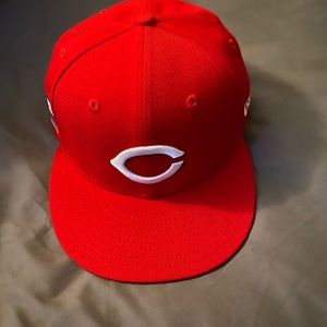 Cincinnati Reds 100th Anniversary fitted hat